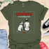 Beware crazy bulldog lady - V1 - The Sign T-Shirt